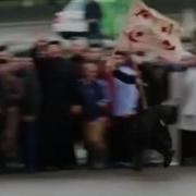 Флаг Шейха Кунта Хаджи Кишиева В Кругу Зикра У Победителя И Мудруго