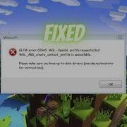 Glfw Error 65543 Wgl Opengl Minecraft Tlauncher V1 17 How To Cara Utk Fix 1 17 Error Samee