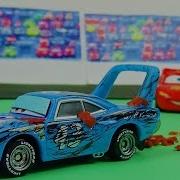 Cars 1 Final Race Scene Remake The King Crash Stop Motion Animation