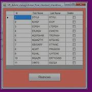 Vb Net Tutorial How To Delete Datagridview Checked Rows Cell Using Vb Net With Source Code 1Bestcsharp Blog