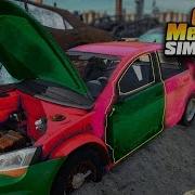 Нашел На Свалке России Ваз 2107 С Движком V8 Вишневая Семерка Car Mechanic Simulator 2018
