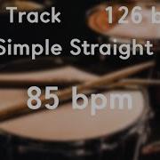 85 Bpm Rock 4 4 Drum Track Metronome Drum Beat