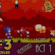 Sonic 3 Knuckles Act 1 Boss S3 Version Remix