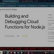 Building And Debugging Cloud Functions For Node Js Short Trick Cloudbypriyank