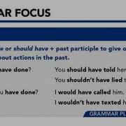 Focus 2 Grammar Focus Modals