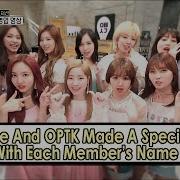 Oppa Thinking Twice Special Song With Each Member S Name In It
