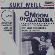 Mahagonny Alabama Song Arr For Orchestra Marek Weber Orchester