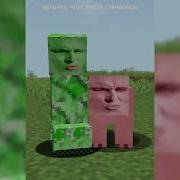 Сигма Свинка Вместе Сигма Крипером Шли По Полю