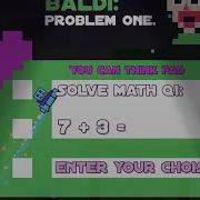 Geometry Dash Baldi S Basics Game Mode No Mod