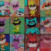 All Erjected Smiling Critters Carboards Animation