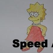 Drawing Lisa Simpson Time Lapse Drawing Speed Art Fan Art