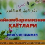 Payg Ambarimiz S A V Hayotlari 3 Dars Пайғамбаримиз С А В Ҳайотлари 3 Дарс Domla Muhammad