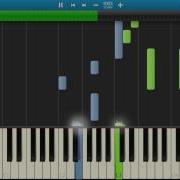 Максим Фадеев Танцы На Стеклах На Пианино Synthesia