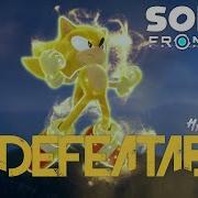 Sonic Frontiers Undefeatable На Русском