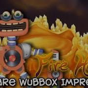 My Singing Monsters Fire Haven Rare Wubbox Impression