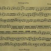 Allegretto Canon De Mesa Mozart