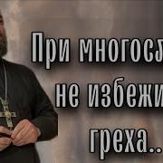 Из За Языка Совершаются Большинство Грехов В Мире Отец Андрей Ткачёв