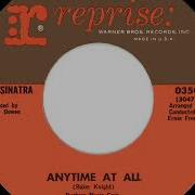 Any Time At All Frank Sinatra