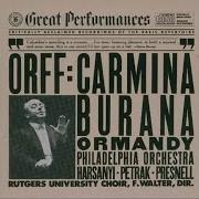 Carmina Burana Reie Филадельфийский Оркестр The Rutgers University Choir Eugene Ormandy