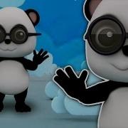 Голова Плечо Бао Panda Учебное Видео Детскую Песенку