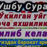 Бу Сура Укилган Уйдан Барака Аримайди Жуда Кучли Дуо