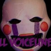Marionette All Voice Lines With Subtitle Ultimate Custom Night