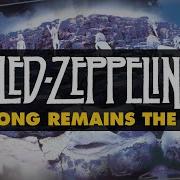 Led Zeppelin The Song Remains The Same