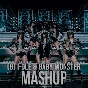 G I Dle Baby Monster Super Lady Tomboy Batter Up