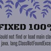 Solved Error Could Not Find Or Load Main Class Main Fixed 100 Vikas Maury