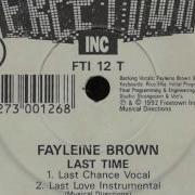 Fayleine Brown Last Time 70 S Club Instrumental