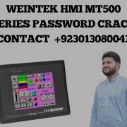 Unlock Password Hmi Weinview Mt500 Series