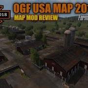 Farming Simulator 17 Ogf Usa Map 2018 V2 0 Updated Link Map Mod Review