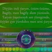 Ahmet Atajanow Ýar Ýar Karaoke