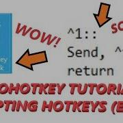 Autohotkey Tutorial 1 Scripting Hotkeys Macros Lucas Lac124