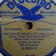 Can This Be The End Of Love Joe Haymes