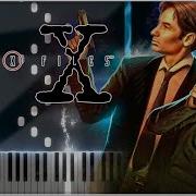 X Files Theme Секретные Материалы Piano Cover