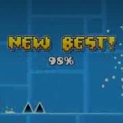 Track On Back Geometry Dash
