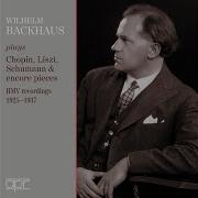 Grande Valse Brillante In E Flat Major Op 18 Wilhelm Backhaus