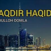 Taqdir Abdullo Domla