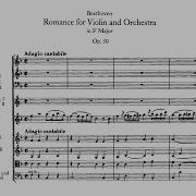 Romance For Violin And Orchestra No 2 In F Major Op 50 Оркестр
