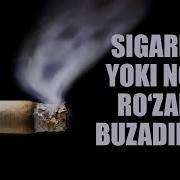 Sigaret Yoki Nos Chekish Rozani Buzadimi