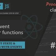 20 Using Event Handler Functions React State Working With Events A Complete React Course Procademy