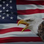 Us Anthem With Eagle