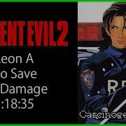 Resident Evil 2 Psx No Save No Damage Leon A 1 18 35 Commentated