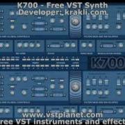 K700 Free Vst Synth Vstplanet Com Plugins Collection