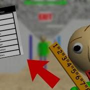 Балди С Читами На Андроид Baldi S Basics In Education And Learning 3