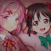 Natsuki Vs Nico Yazawa Rap Battle На Русском