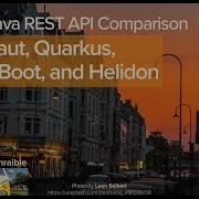 Comparing Native Java Rest Api Frameworks With Matt Raible Chicago Java Users Group