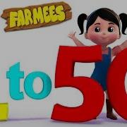 Big Number Song Learn To Count Numbers Song 1 To 100 3D Numbers With Farmees New Hd