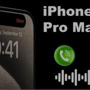 Iphone 15Pro Max Muzika